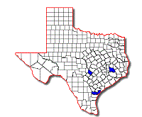 Lachesilla yucateca map