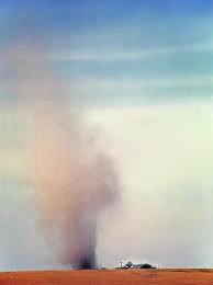 a big dust devil