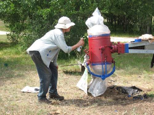 painting the generator