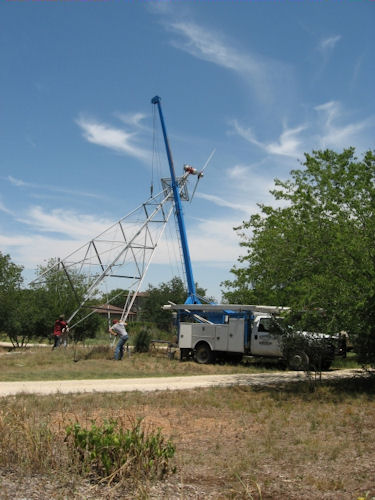 raising the tower